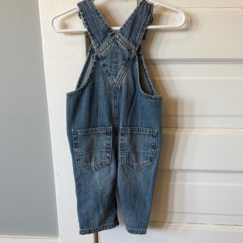 GAP Blue Denim Kids Overalls - Picture 3 of 4